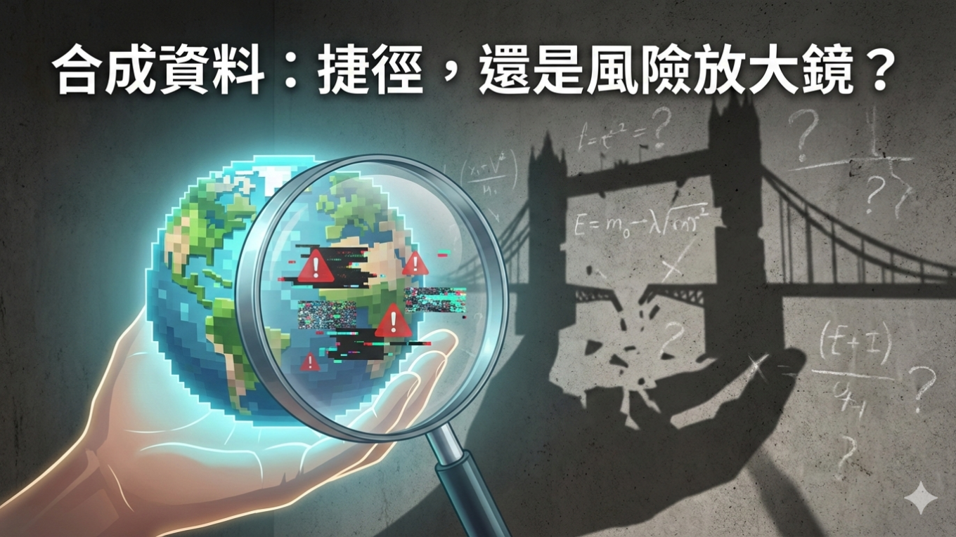 合成資料：捷徑，還是風險放大器